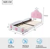 MODFU Kinderbett Polsterbett 90×200 cm mit Kopfteil in Produktbild-Vorschau 7
