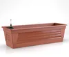 Plastard Blumenkasten 3er-Set 80 cm Terrakotta - mit Produktbild-Vorschau 2