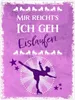 Mir reicht's ich geh Eislaufen Metallschild in 15x20 cm Produktbild-Vorschau 1