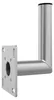 PremiumX 15cm Balkon-Ausleger ALU Geländer Rohr-Halterung Produktbild-Vorschau 3