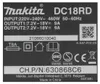 Makita Power Source Kit Li 18V + 2x Batteries BL1860B 6,0Ah Voir les images du produit 4