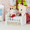 Sylvanian Families Lapin en chocolat Bébé avec lit de bébé, Voir les images du produit 9