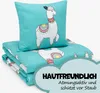 Bettwäsche 135x200/80x80cm 2-teilig Lama – Microfaser Produktbild-Vorschau 5