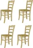 t m c s Tommychairs - Set di 4 sedie CUORE per cucina e Anteprima dell’immagine prodotto 1