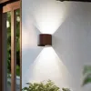 Lindby Smart LED-Außenwandlampe Dara rost rund CCT RGB Tuya Produktbild-Vorschau 2