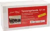 A white cardboard box with a red label displaying product information and an image of the product. Produktbild-Vorschau