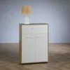 Kommode Sideboard Schrank TOMMY in Sonoma Eiche / weiß, Produktbild-Vorschau 2