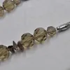 Steuer Modeschmuck Collier Metall 58cm braun Rauchquarz Produktbild-Vorschau 2