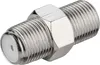 Goobay F-Verbinder: F-Buchse > F-Buchse - Produktbild-Vorschau 1
