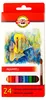 Koh-i-noor crayons de couleur aquarellables 24 pcs motif Voir les images du produit 4