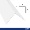2 Meter | Winkelleiste | PVC | Kunststoff | Effector | Produktbild-Vorschau 2