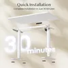 FLEXISPOT CylineX Biurko z regulacją wysokości 160 x 80 cm Podgląd zdjęcia produktu 12