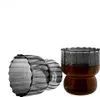 12er Set Moderne Gläser 300 ml Riffle Design Trinkgläser Produktbild-Vorschau 1