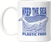 Keep The Sea Plastic Free Tasse Strohhalm Plastik Wal Produktbild-Vorschau 1