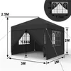 UISEBRT 3x3m party stan Pavilon Vodotěsný stabilní zahradní Náhled obrázku produktu 2