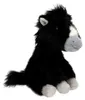 Cheval en peluche Miss Melody noir 20 cm Voir les images du produit 3