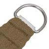 vidaXL Tenda da sole 160 g/m² Taupe 2x2 m HDPE Anteprima dell’immagine prodotto 11