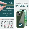 Hybrid Hülle für iPhone 15 Frosted Case Handyhülle Schutz Produktbild-Vorschau 4