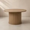 Rillierter Couchtisch SCAVA, Ø 70 x 40 cm Produktbild-Vorschau 3