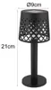 Tischlampe Kabellos Solar Akku Tischleuchte Außen Produktbild-Vorschau 3