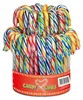 Candy Can rayé multicolore Parapluies de sucre d'orge Voir les images du produit 1