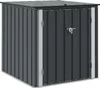 vidaXL Zahradní úložný box černý 101,5 x 107 x 100 cm Náhled obrázku produktu 1