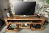 Massives TV-Board IRON CRAFT 170cm Mangoholz 3 Schubladen Produktbild-Vorschau 4