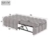 Merax 2-in-1 Fußhocker Schlafsofa Tagesbett aus Produktbild-Vorschau 7