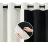 Thermischer Verdunkelungsvorhang Isolierend Weiß/Schwarz Produktbild-Vorschau 4