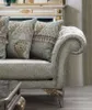 Luxus Stoffsofa Chesterfield Sofagarnitur Dreisitzer Sessel Produktbild-Vorschau 2
