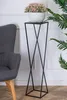 HowHomely Modern Pflanzenständer, Blumenhocker aus Metall Produktbild-Vorschau 2