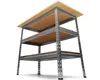 ONDIS24 Werkbank Uwe 120cm Metallregal & Werktisch 92cm Produktbild-Vorschau 3