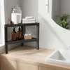 Tavolino triangolare in plastica color antracite - 46 x 45 Anteprima dell’immagine prodotto 8