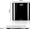 Balance impédancemètre pèse personne digitale écran Voir les images du produit 5