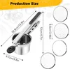 Kartoffelpresse, Spätzlepresse Edelstahl, Produktbild-Vorschau 6