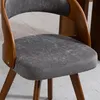 Ensemble de deux chaises de salle à manger pivotantes, Voir les images du produit 14