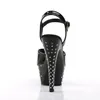 STARDUST-609 Damen Sandale von Pleaser, Schwarz EU 39, US 9 Produktbild-Vorschau 4