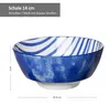 4er Set Seaside Schalen Ø 14 cm Streifen Snack-Schüssel Produktbild-Vorschau 4