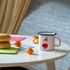 Muurla Mumins Retro Little My Tasse  Emaille 0,37 l rosa, Produktbild-Vorschau 2
