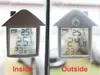 Termometro da finestra trasparente con temperature Anteprima dell’immagine prodotto 3