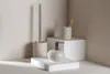 WENKO dispenser di sapone in Vetroceramica Pergole crema Anteprima dell’immagine prodotto 5