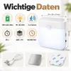 Lámpara de noche LED con sensor de movimiento, recargable Vista previa de la imagen del producto 9