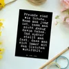Mr. & Mrs. Panda Postkarte Freunde sind wie Schuhe.... - Produktbild-Vorschau 2