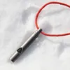 Ultraleichte Titan-Notfallpfeife mit Cord Outdoor Survival Produktbild-Vorschau 3
