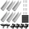 6x Solarmodul Halterung 12 cm Balkonkraftwerk Halterung Produktbild-Vorschau 6