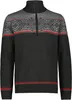 CMP Knitted Herren Pullover half zip mit Wolle grau 54 Produktbild-Vorschau 1