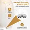 MONZANA® Lampadaire avec liseuse Noir 175 cm Réglable E27 Voir les images du produit 5