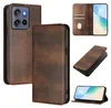 Etui pour Motorola Edge 50 Neo, étui en cuir vintage avec Voir les images du produit 1