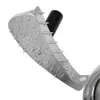 A close-up view of a metal cutting blade with sharp spikes and a black handle, isolated on a white background. Produktbild-Vorschau
