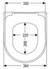 VIGOUR V3 DERBY WC-Sitz Kompakt für kurze Ausladung Produktbild-Vorschau 8